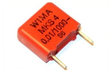 10nF 1000V MKS-4 10mm WIMA 1kV kond. [2szt] #A430