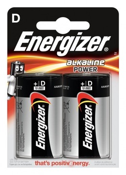 BATERIA ENERGIZER ALKALINE POWER D LR20, 1,5V 2SZT