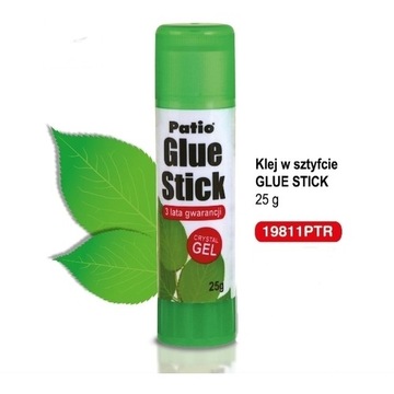 PATIO Glue Stick 15 г прозрачный гель прочный карандаш