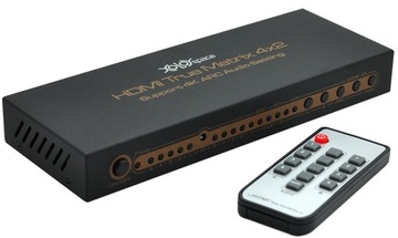 Разветвитель с матричным коммутатором HDMI 4x2 4K 2K HDCP! ПИЛОТ!