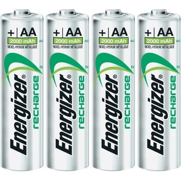 ЗАРЯДНОЕ УСТРОЙСТВО AA AAA + 4x БАТАРЕИ 2000 мАч R6 AA + 2x ENERGIZER 700