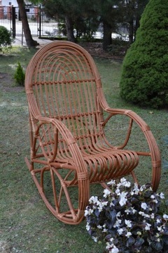 ПЛЕТЕНОЕ КРЕСЛО-КАЧАЛКА 'KING II' WICKER ROCKER