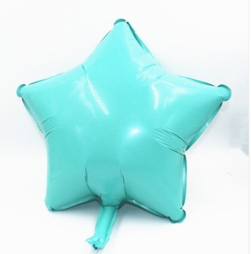 Balon foliowy GWIAZDA, GWIAZDKA 45 cm BŁĘKITNA