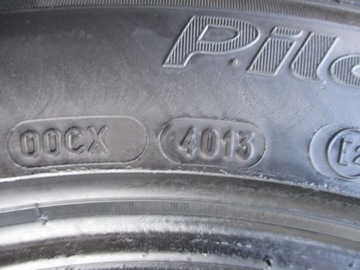 2 зимние шины 225/50R18 Michelin PA4 5,5 мм.