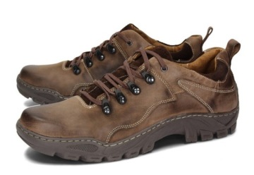 ТРЕККИНГОВАЯ ОБУВЬ КОЖАНАЯ ПОЛИРОВКА 148 КОРИЧНЕВЫЙ 41