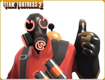 Pyro w Chinatown Team Fortress 2 TF2