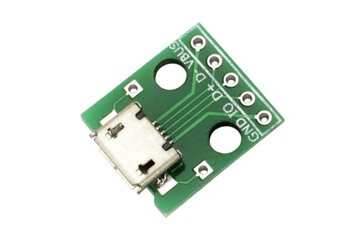 РОЗЕТКА MICRO MICRO USB PCB 5-контактная плата