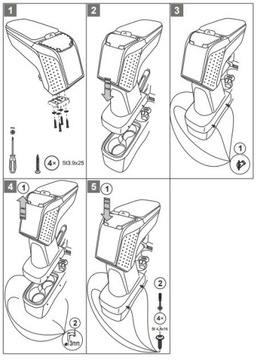 LOKETNÍ OPĚRKA FORD KA+ 2016- | ARMSTER 2 SILVER