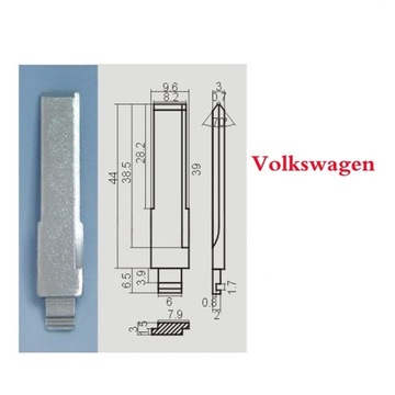 STEROWNIK CENTRALNEGO ZAMKA VOLKSWAGEN +FREZOWANIE