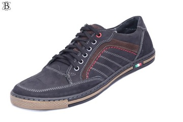 Trampki polskie półbuty casual skórzane 0327IIC