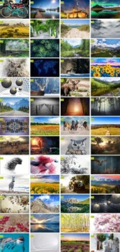 КАРТИНА НА ХОЛСТЕ БЕЩАДСКИЙ ПЕЙЗАЖ 110x70