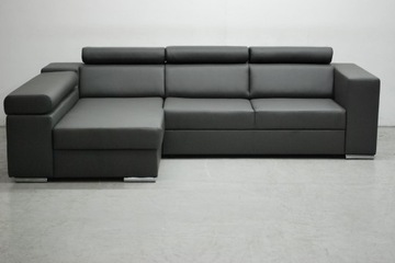 ^NBC DESIGN MODERN УГЛОВОЙ ДИВАН со спальным местом Контейнер из экокожи 1118