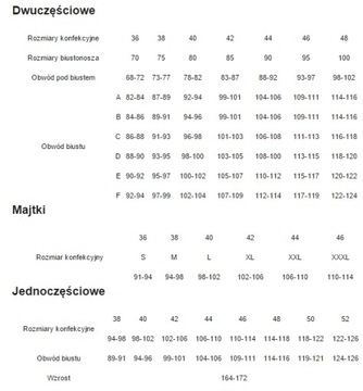 FEBA F35A D5135 strój kąpielowy modelujący 44 C