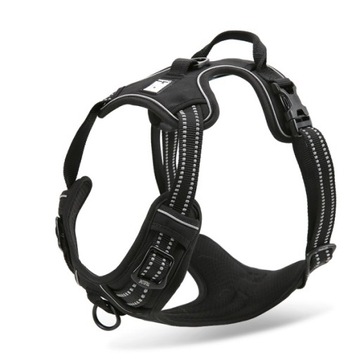 Szelki czarne dla psa Front Line easy walk jack S