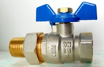 фото ориг. №2, Valve ball з screw 1/ 2" blue 070