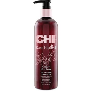 CHI ROSE OIL 355ml ODŻYWKA FARBOWANE OCHRONA KOLOR