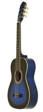 Prima CG-01 BB gitara klasyczna 4/4 NIEBIESKA PODPALANA