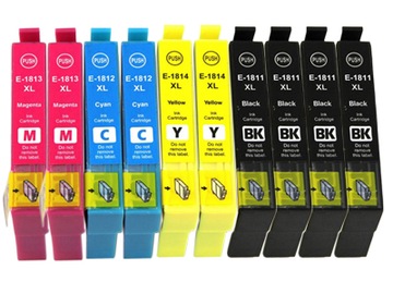 10x TUSZ DO EPSON EXPRESSION HOME XP-215 XP-225