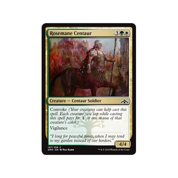 MTG 4x Rosemane Centaur