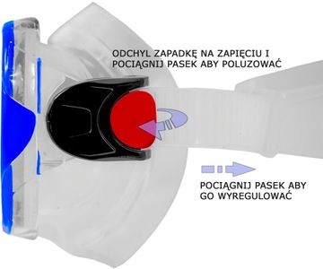 Zestaw maska+ fajka dla dzieci do nurkowania Alize + Samos kol. 07