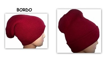 CZAPKA KRASNAL JESIENNA SMERFETKA BEANIE HURT 32cm