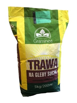 TRAWA TERENY SUCHE PIASZCZYSTE SŁONECZNE 5kg PL !!