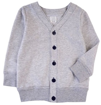 SWETER BLUZA KARDIGAN ROZPINANY MELANŻ 56/62 L14B