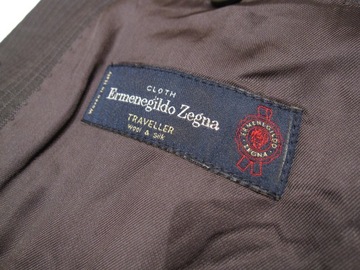 ERMENEGILDO ZEGNA marynarka wełna jedwab * L XL