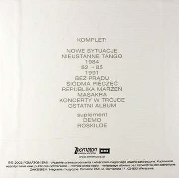 REPUBLIKA COMPLETE - 13 CD BOX GRZEGORZ CECHOWSKI