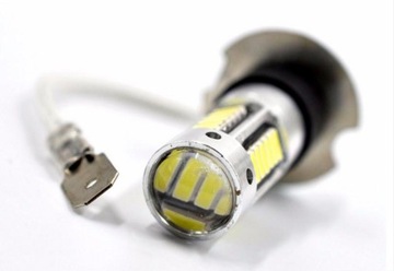 H3 LED 30 SMD 4014 ДХО + стабилизатор + линза