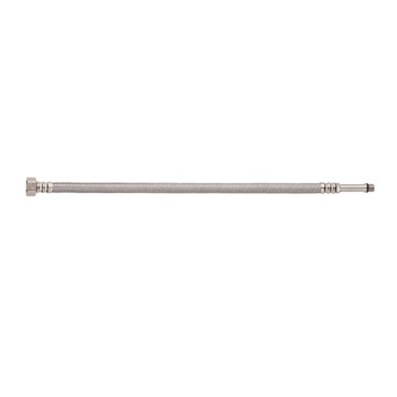 Wężyk w oplocie stalowym 30cm 1/2xM10/50 wąż wzmocniony we610
