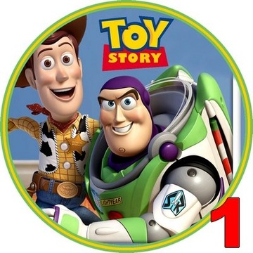 GRUBY OPŁATEK NA TORT OPŁATKI TOY STORY różne