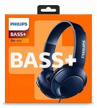 Słuchawki nauszne PHILIPS SHL3070 Niebieskie BASS+