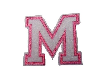 NASZYWKA termo naprasowanka aplikacja litera cyfra