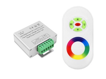 sterownik RGB kontroler LED pilot DOTYKOWY