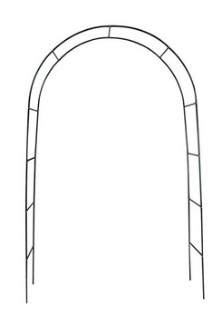 Садовая пергола металлическая арка Плющ 140Х38Х240С