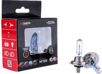 EINPARTS MOCNE żarówki H7 +50% XENON EFEKT 2szt