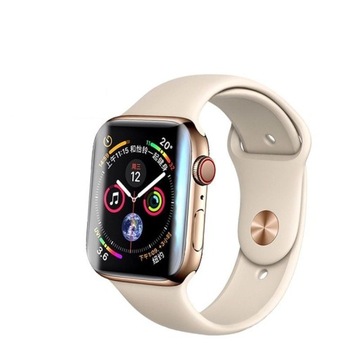 5D СТЕКЛЯННАЯ УФ-СВЕТОДИОДНАЯ ЛАМПА ПОЛНОСТЬЮ КЛЕЙНАЯ ДЛЯ APPLE WATCH 4