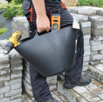 фото ориг. №5, Organizer bucket basket flexible flexi 55l blue