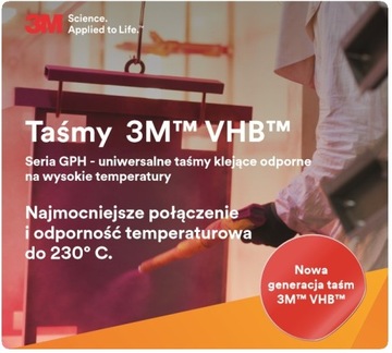 ЛЕНТА ПЕННАЯ 6мм/5м 3M VHB GPH-160 + САЛФЕТКИ 3M