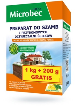 БИО МИКРОБЕК Ультра 10 x СИЛЬНЕЕ БАКТЕРИЙ 1,2 кг