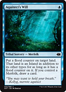MTG 2x Aquitect's Will