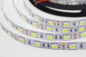 Лента СТРИП 300 LED 5050 SMD 5м ХОЛОДНО-БЕЛАЯ IP20