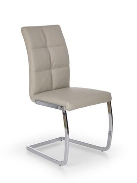 Stylowe krzesło K228 popiel płozy kuchnia, salon