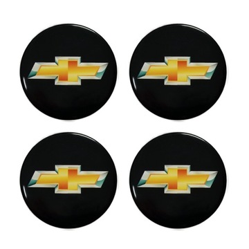 EMBLEMAT LOGO ZNACZEK 3D Chevrolet 70 mm 4szt.