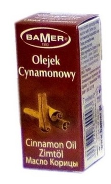 CYNAMONOWY 100% NATURALNY OLEJEK ETERYCZNY BAMER 7