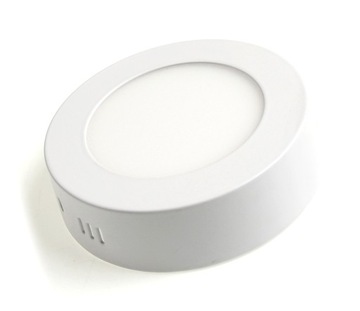 PANEL LED NATYNKOWY OKRĄGŁY PLAFON 6W NEUTRALNY