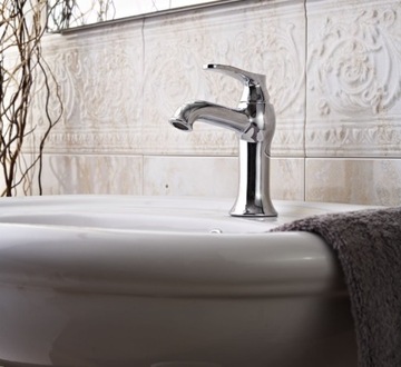 фото ориг. №5, Art deco washbasin faucet, chrome gloss
