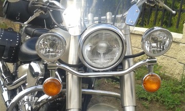 YAMAHA XV1600 WILDSTAR WSPORNIK SWIATEL LIGHTBAR