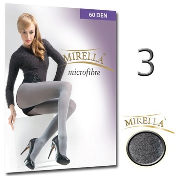 MIRELLA Колготки из микрофибры 60 ден 3/л Меланж